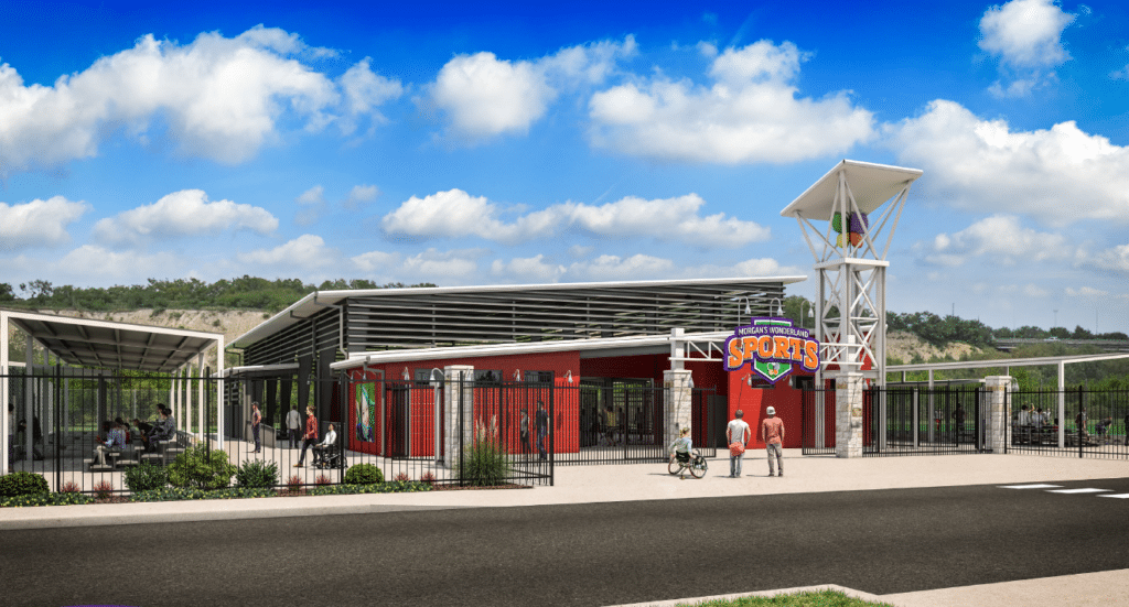 Morgan's Wonderland Sports Entrance